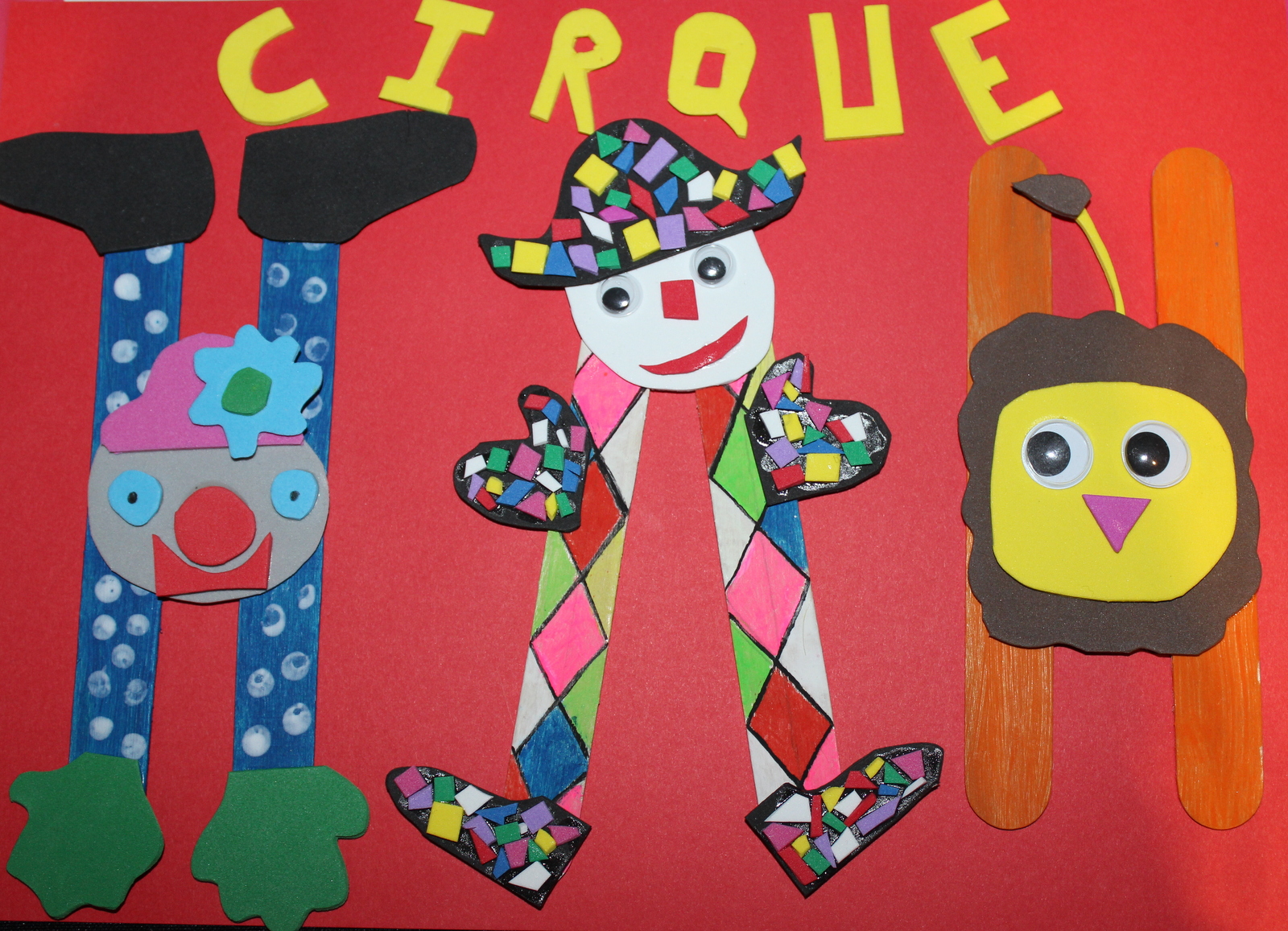 Mon atelier récréation: Activité enfant : Carnaval au cirque