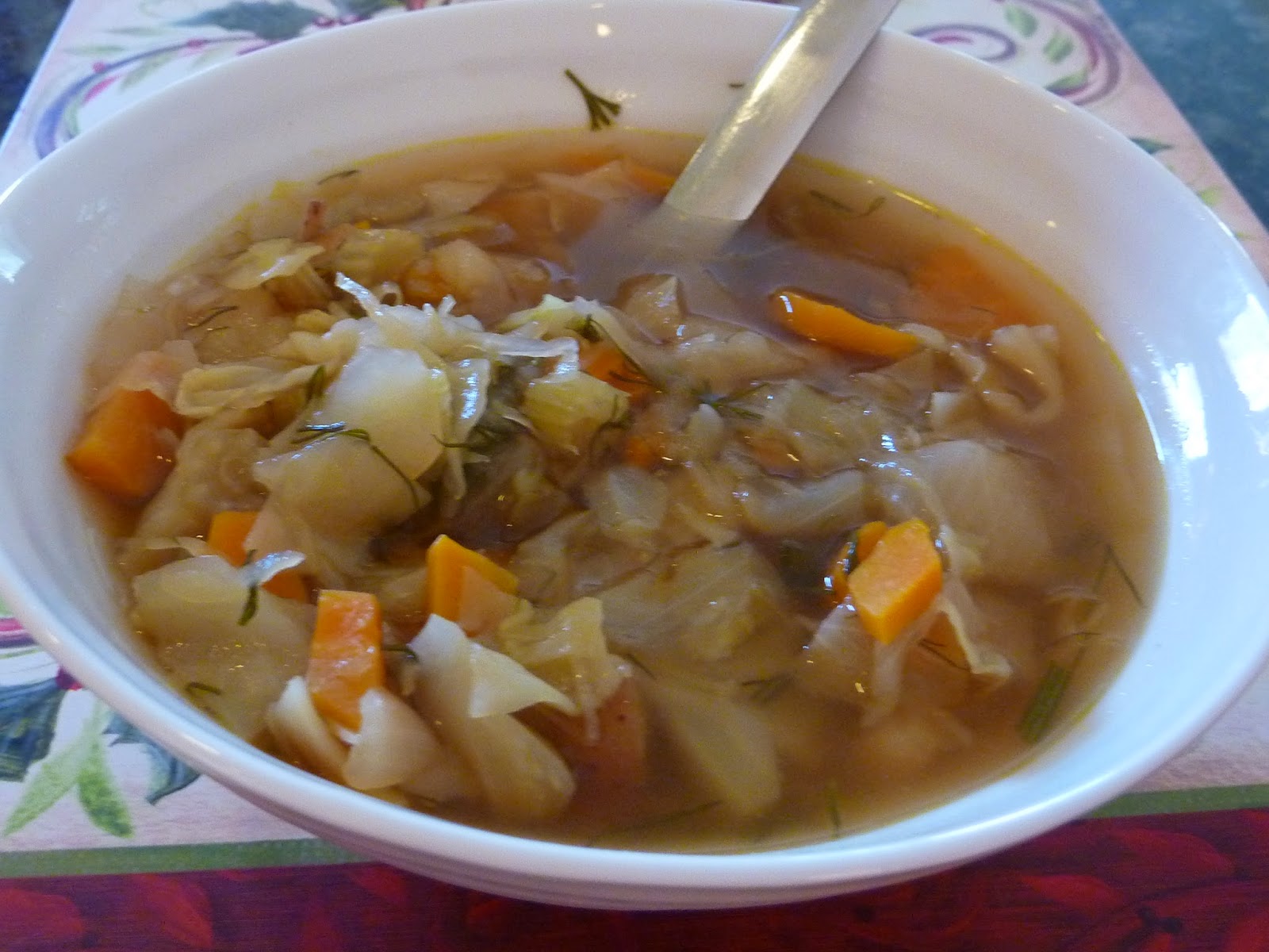 LIFE IS GOOD: CABBAGE VEGETABLE SOUP