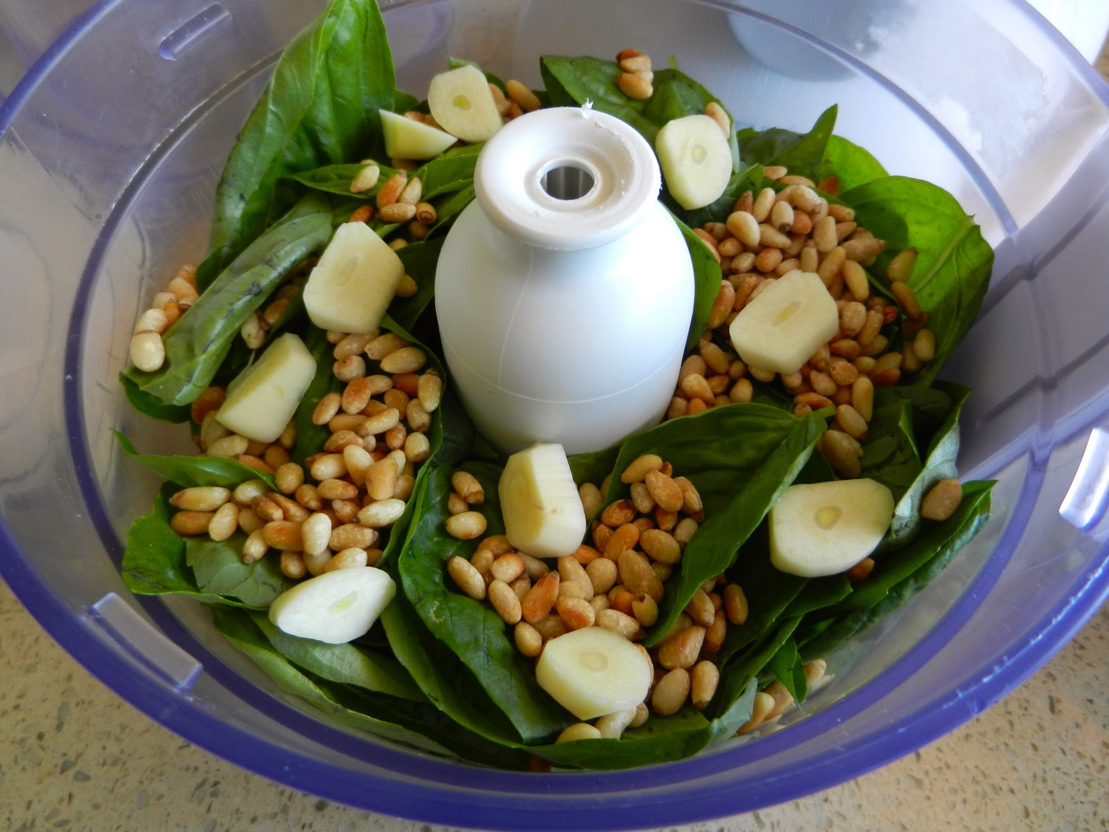 Living on Pulse Power Packed Basil Pesto