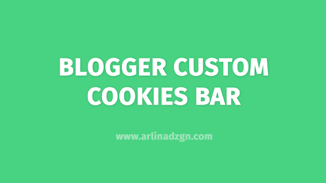 Modifikasi Tampilan Cookies Bar dengan CSS