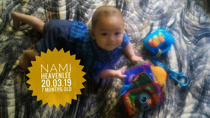 Nami Heavenlee || Jurnal 7 bulan - tumbuh gigi pertama!