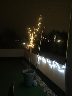 weihnachtliche Terrassen