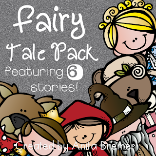 Fairy Tales unit featuring Jack and the Beanstalk, Little Red Riding Hood, The Three Pigs, Goldilocks and the Three Bears, The Frog Prince, and Cinderella. Packed with lots of fun literacy ideas and guided reading activities. Common Core aligned. Grades 1-3. #fairytales #literacy #guidedreading #1stgrade #2ndgrade #3rdgrade