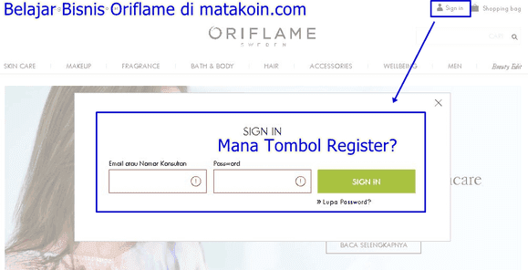 Cara Daftar Member Oriflame bersama Konsultan Terpercaya cara-daftar-member-oriflame