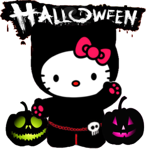 Happy halloween hello kitty images for facebook whatsapp