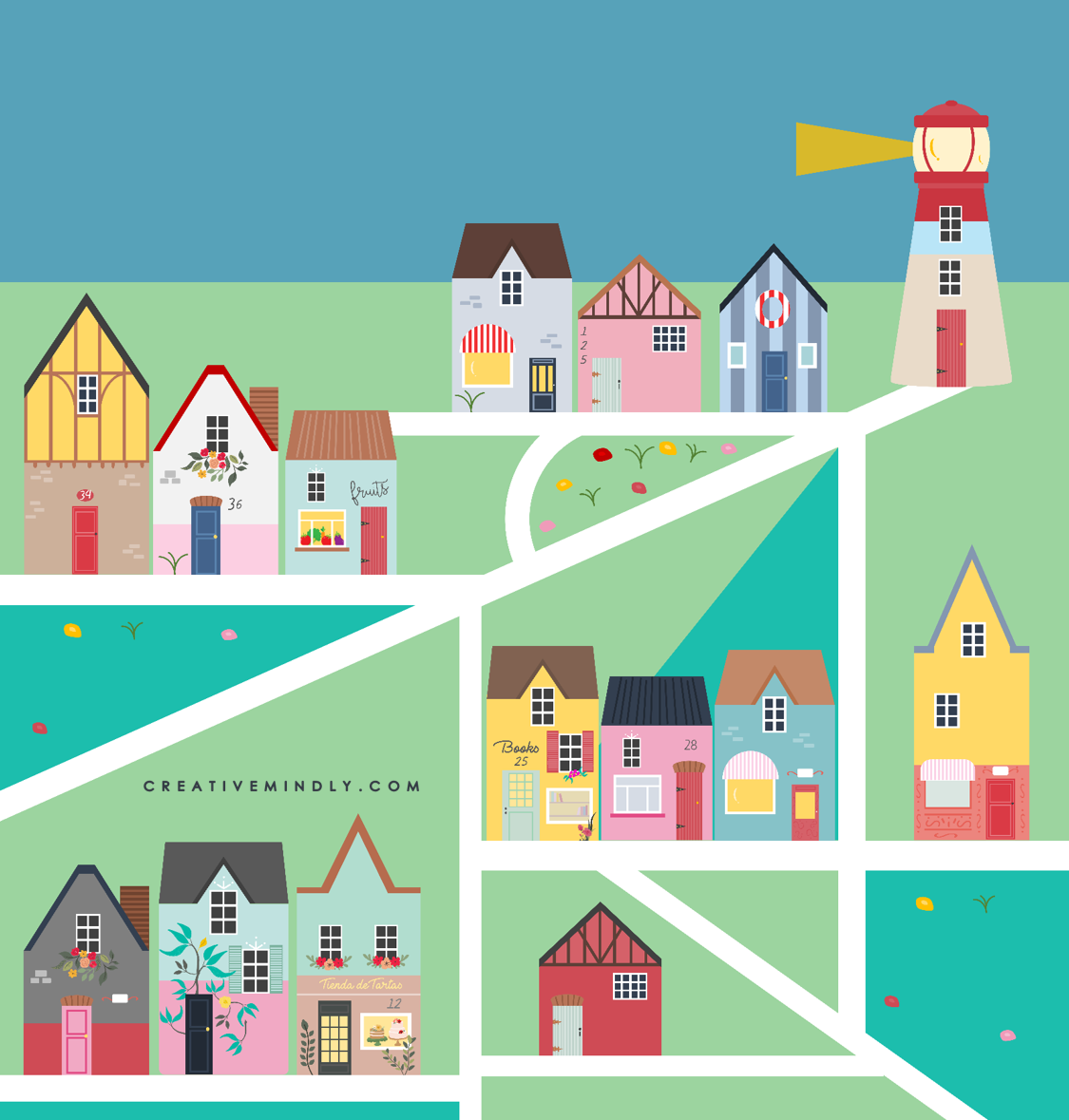COMO DIBUJAR MAPAS BONITOS