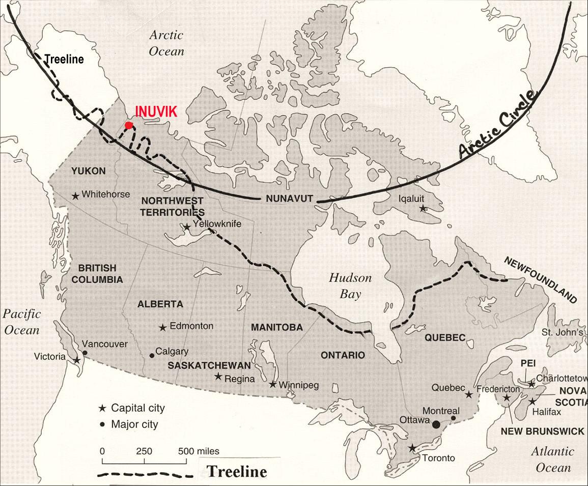Ultima Thule: Inuvik and Iqaluit, tale of two cities: Canadian arctic