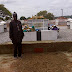 TOR TIV'S GRAVE: PRESIDENT GENERAL MDZOUGH U TIV INSPECTS GRAVE( PHOTO)