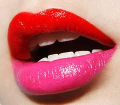 Two Toned Lips ombre lips