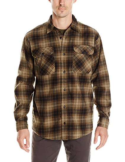 Wrangler Men's Long Sleeve Plaid Fleece Shirt | Easy Buy