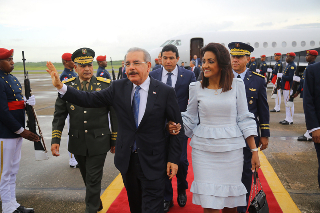 Presidente Danilo Medina regresa al país Danilo Medina