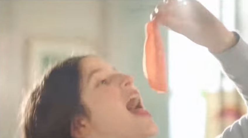 Benedetta Parodi pubblicità Golfetta spot salumi - 2017