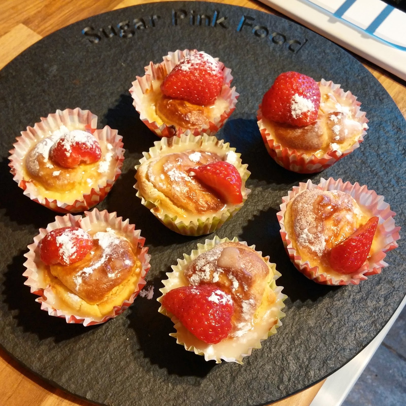Recipe Slimming World Strawberry Cupcakes Sugar Pink Food Healthy