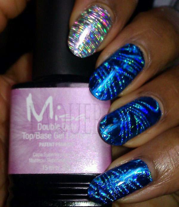 ANOTHER Bottle of Polish?! Dollar nail art foil Caribbean Tides