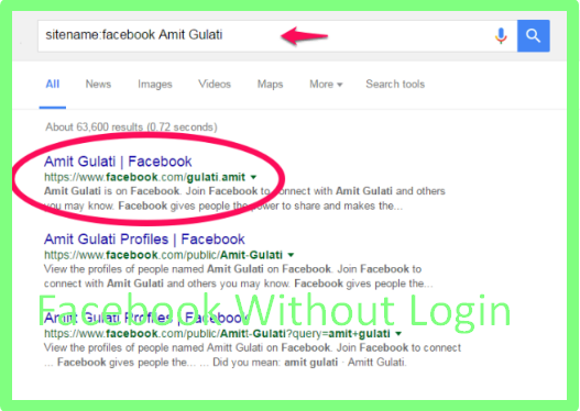 How to View A Facebook Profile without An Account 2019