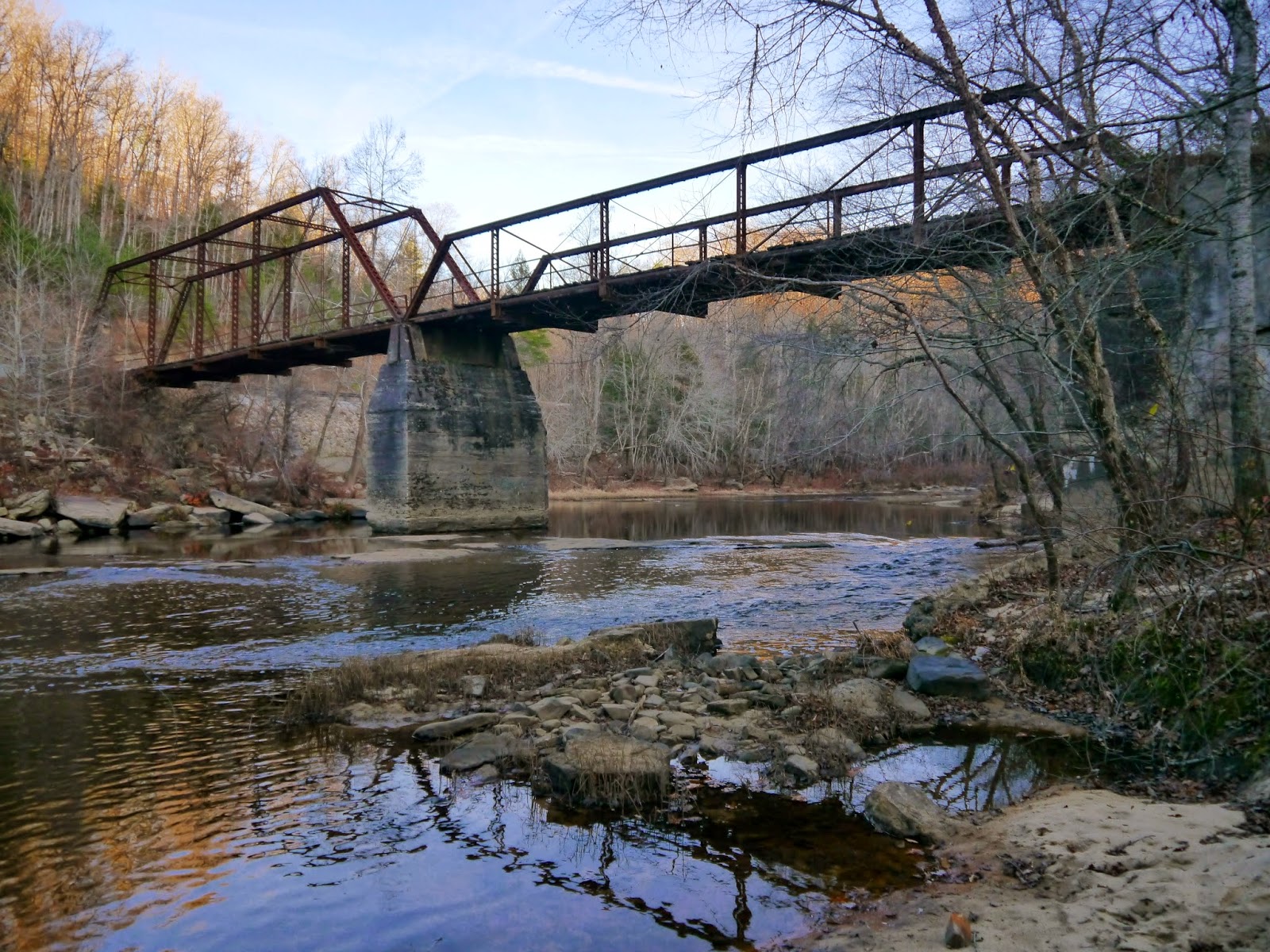 American Travel Journal Burnt Mill Bridge Big South Fork National