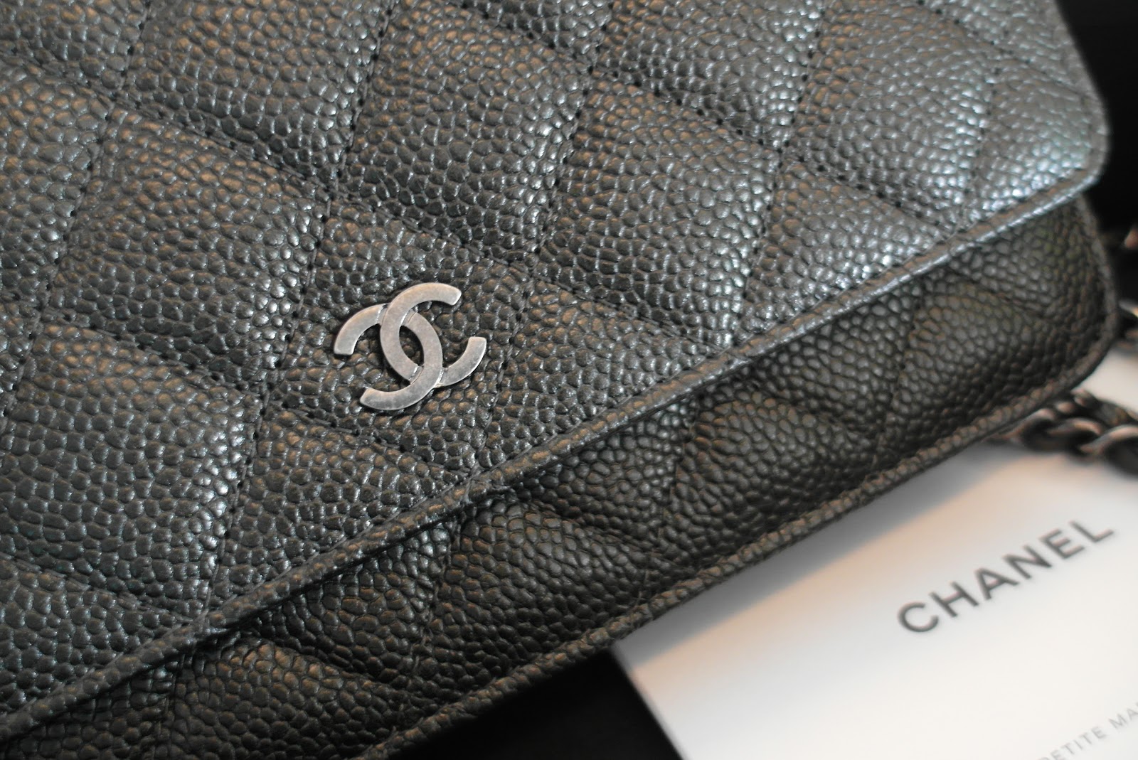 Lizzie as a Mummy: Chanel Wallet On Chain (WOC)