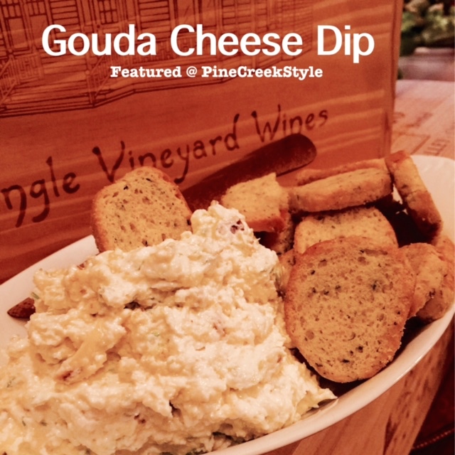 Pine Creek Style Gouda Cheese Dip...