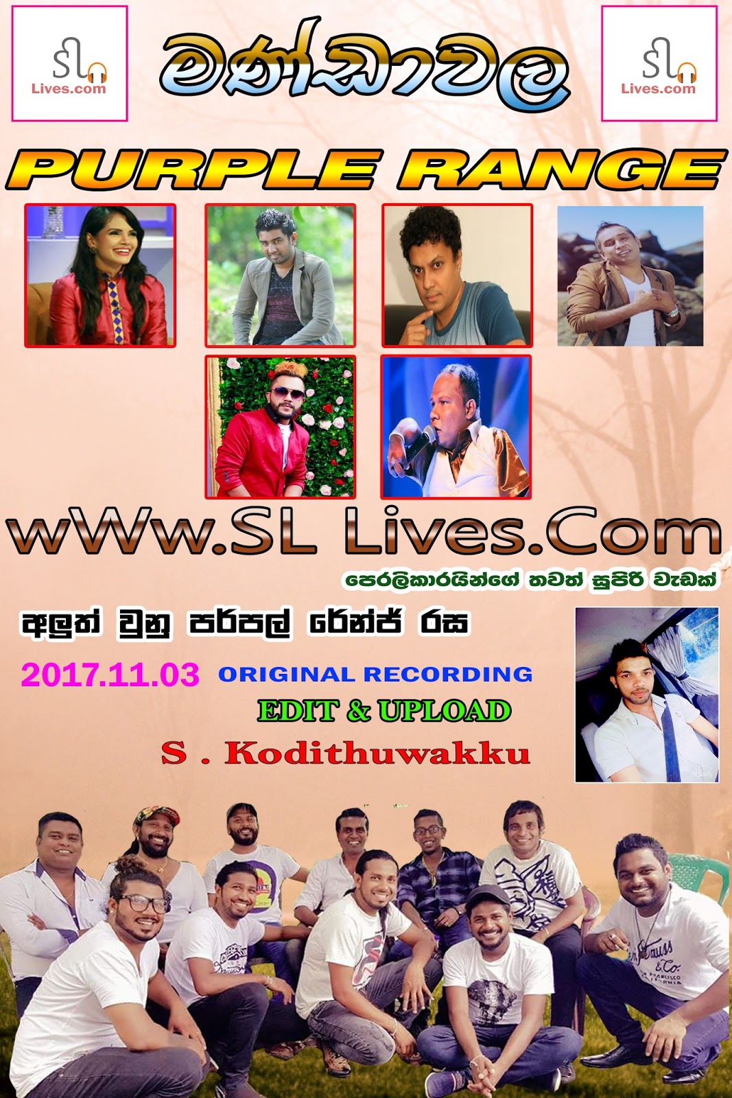 PURPLE RANGE LIVE IN MANDAAWALA 20171103