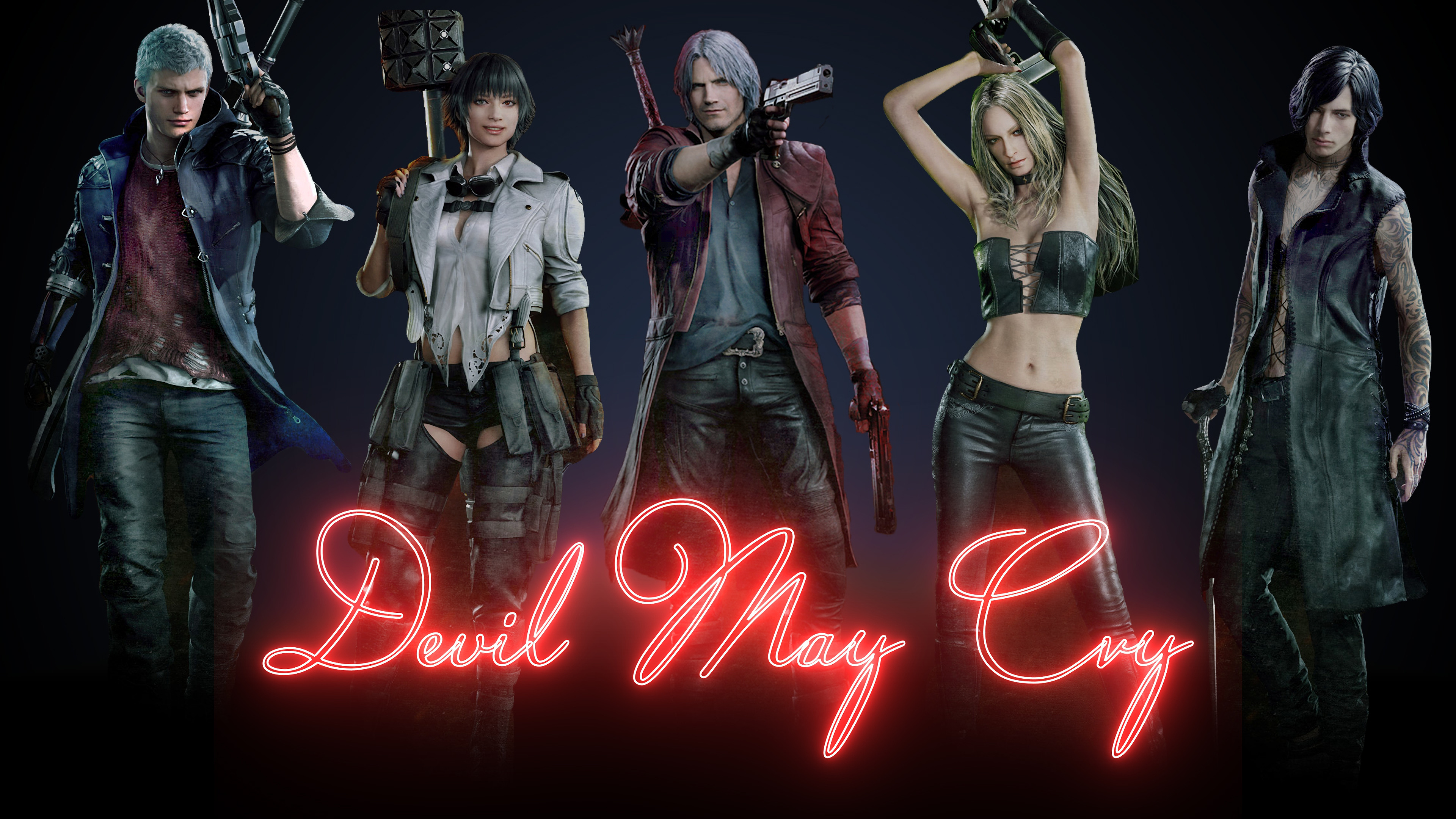 100+] Devil May Cry Characters Wallpapers