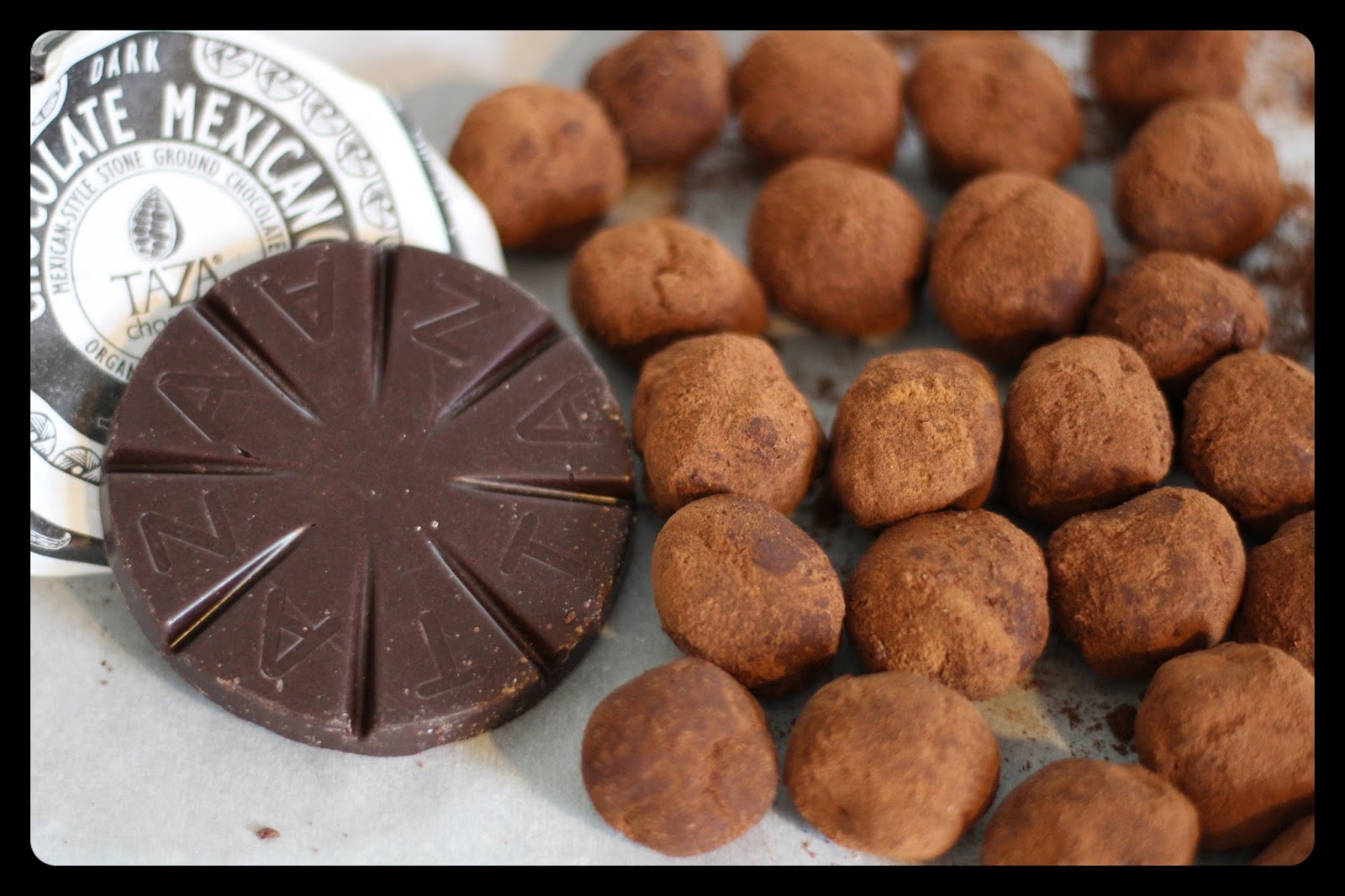 A Taste of History with Joyce White Chocolate Balls A Truffle from 1947