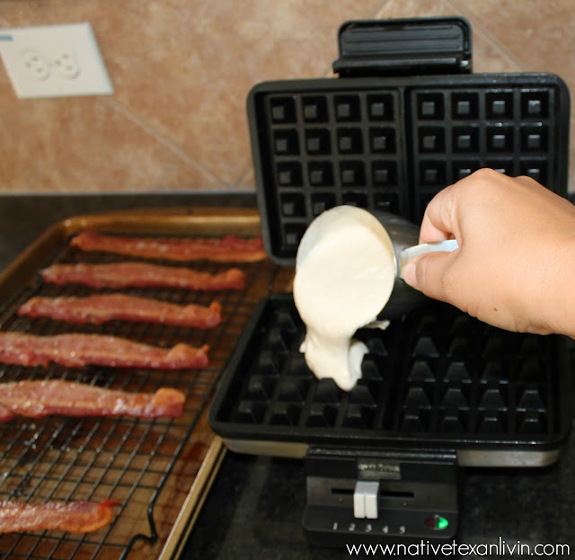 Waffle batter for Quick & Easy Chicken & Waffles Waffle batter for Quick & Easy Chicken & Waffles