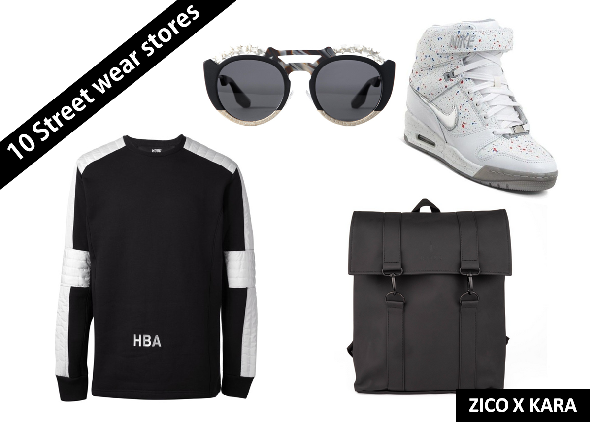 A List of 10 Online Street Wear Stores // Men and Women ☽ LUNAR TINA