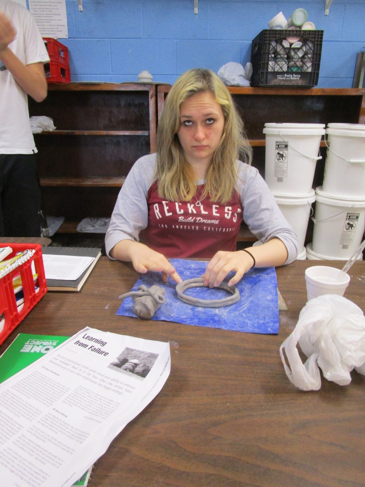 Coloring Outside the Lines Climax Springs High School students working