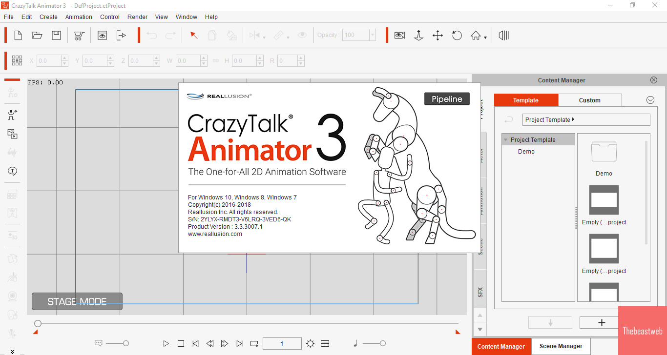 Crazytalk Animator 3 Pipeline 3.3.3007.1 RePack