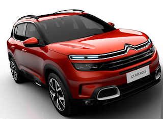 CITROEN has uncovered the C5 Aircross at the Shanghai Motor Show 2017
