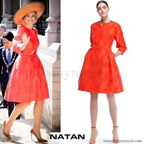 Queen Maxima wore NATAN Dress - Spring-Summer 2015