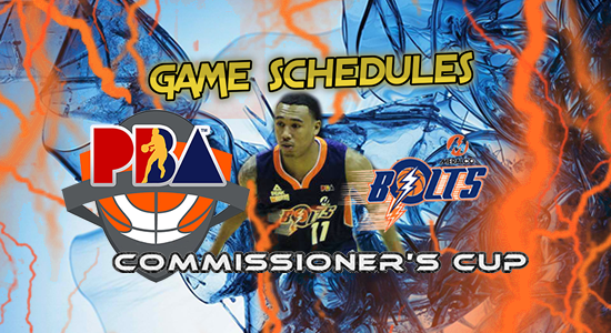 List of Meralco Bolts Game Schedules 2017 PBA Commissioner's Cup List of Meralco Bolts Game Schedules 2017 PBA Commissioner's Cup