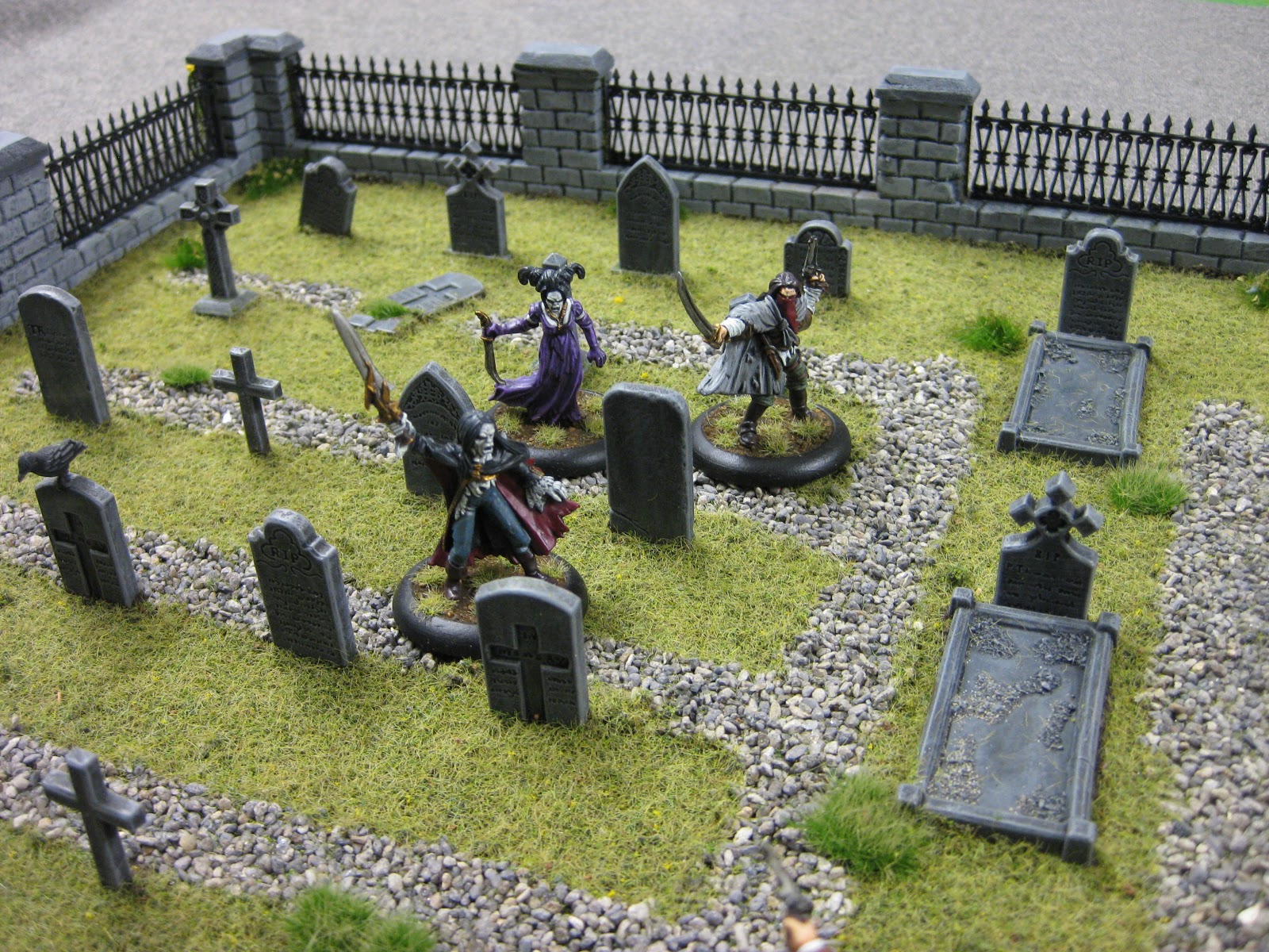 Scott's Wargaming Graveyard or Cemetery Empire of the Dead.