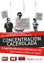 Concentración Cacerolada; Alcorcón, 9 de Septiembre.