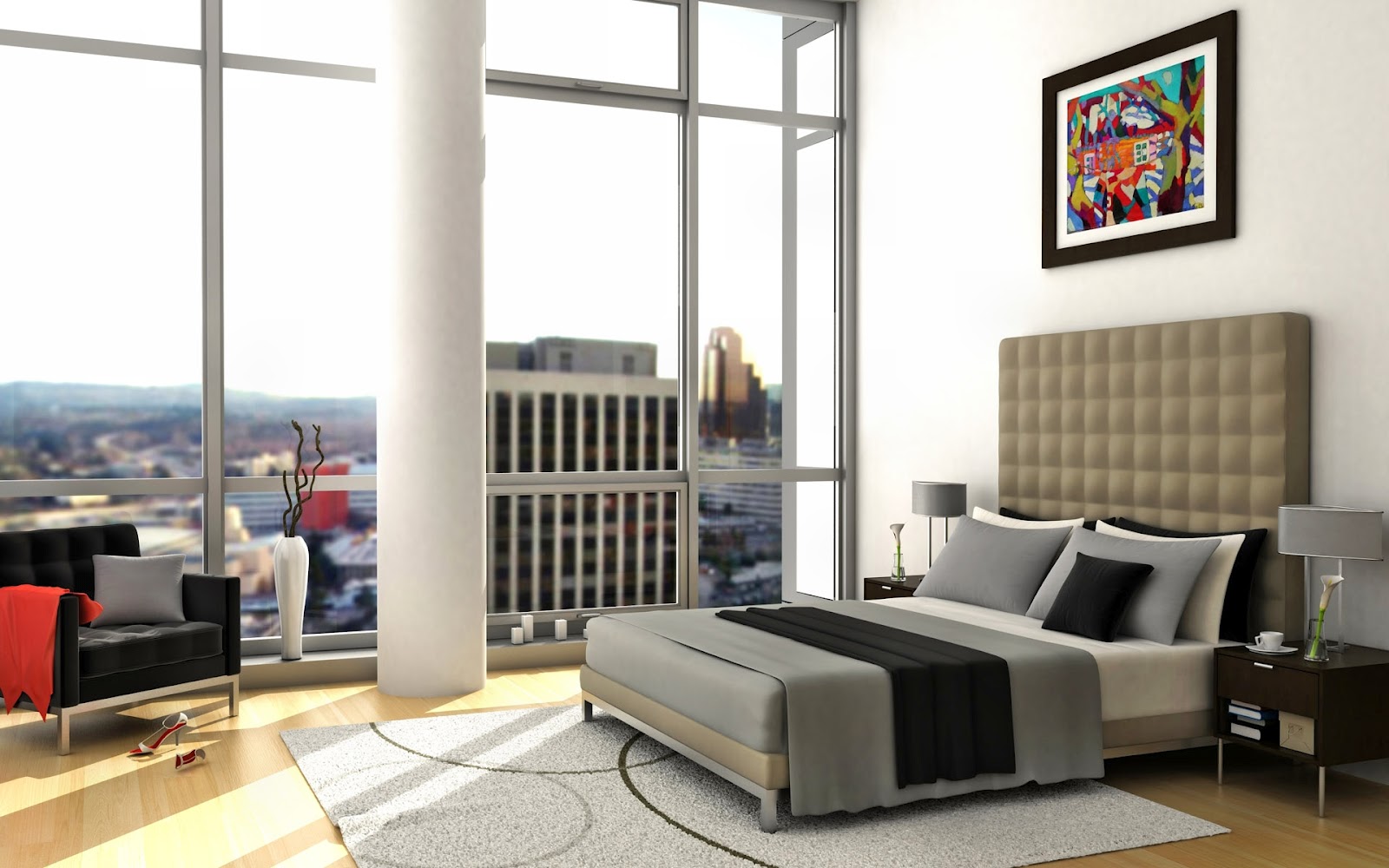 JUST HD WALLPAPERS: Bedroom Cool Wallpapers