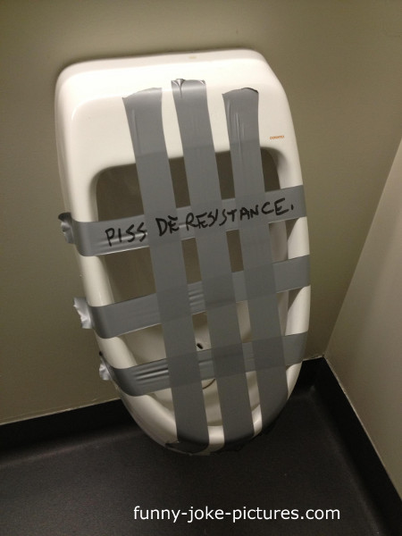 Toilet Urinal Piss De Resistance Picture