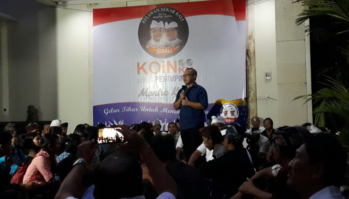 Masyarakat Bali Galang Koin Dukung Pasangan Mantra Kerta