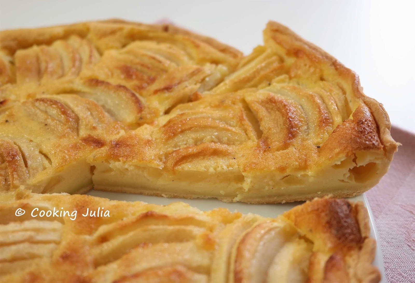 Cooking Julia Tarte Aux Pommes Fossiles