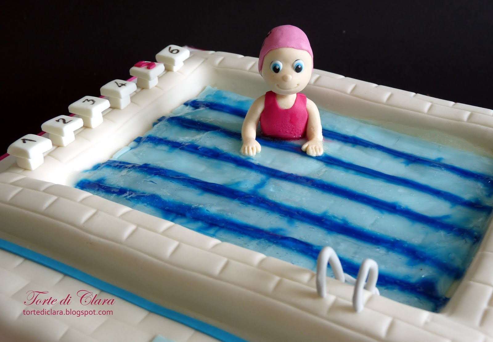 Torte di Clara: Swimming Pool cake (2)