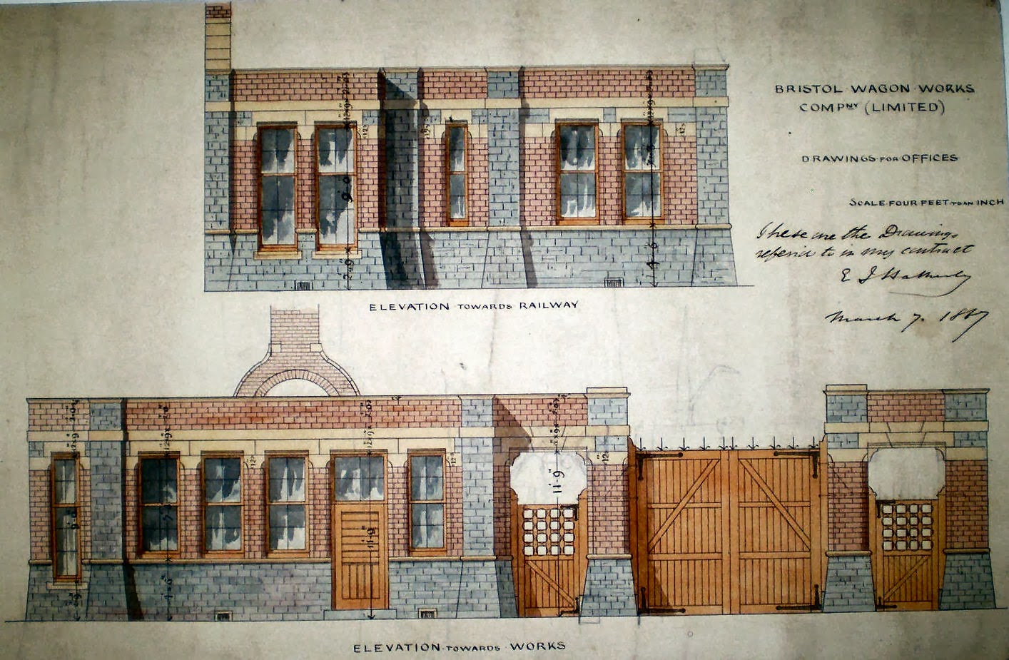 Caminos de Ferro Bristol Wagon & Carriage Works Co.
