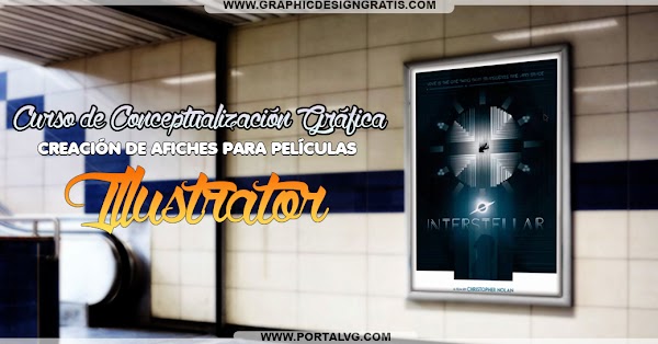 Curso Illustrator: Conceptualización Gráfica | Creación de Afiches de pelicula | Gratis Curso Illustrator: Conceptualización Gráfica | Creación de Afiches de pelicula | Gratis