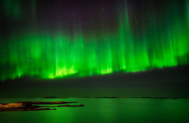 Aurora over Snæfellsnes Peninsula