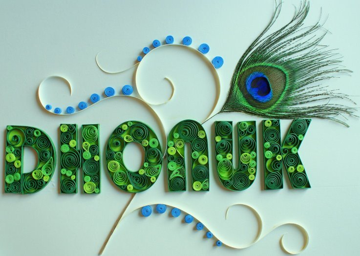 Peacock Special paper quilling Creative Art & Craft Work