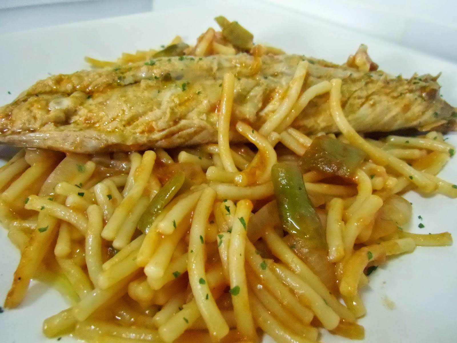 Mi Sartén: Fideos con caballa