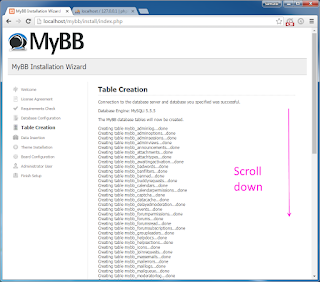 Install MyBB 1.8.7  forum on Windows 7 with XAMPP tutorial 14