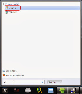 Creando portables con iExpress - Herramienta contenida en Windows