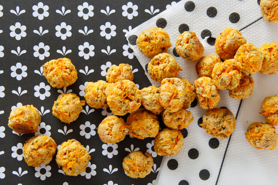 Dalmatian DIY {RECIPE} Tangy Cream Cheese Carrot Balls