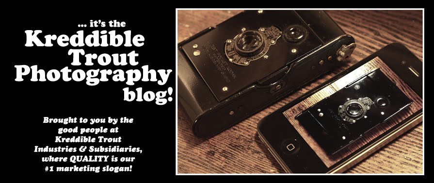 it's the Kreddible Trout Photography blog!