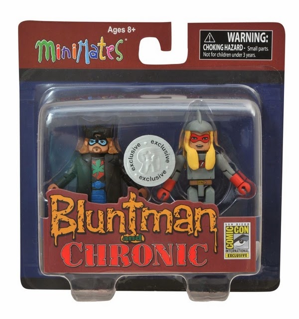 San Diego Comic-Con 2014 Exclusive Jay and Silent Bob Strike Back Minimates 2 Pack - “Comic Book Edition” Bluntman & Chronic