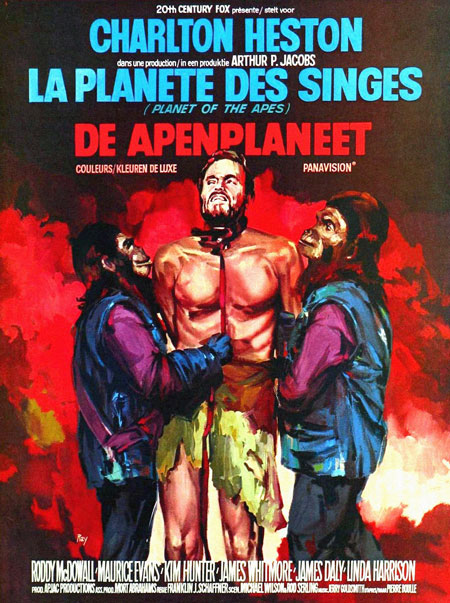 Space1970 Planet Of The Apes 1968 Theatrical Posters